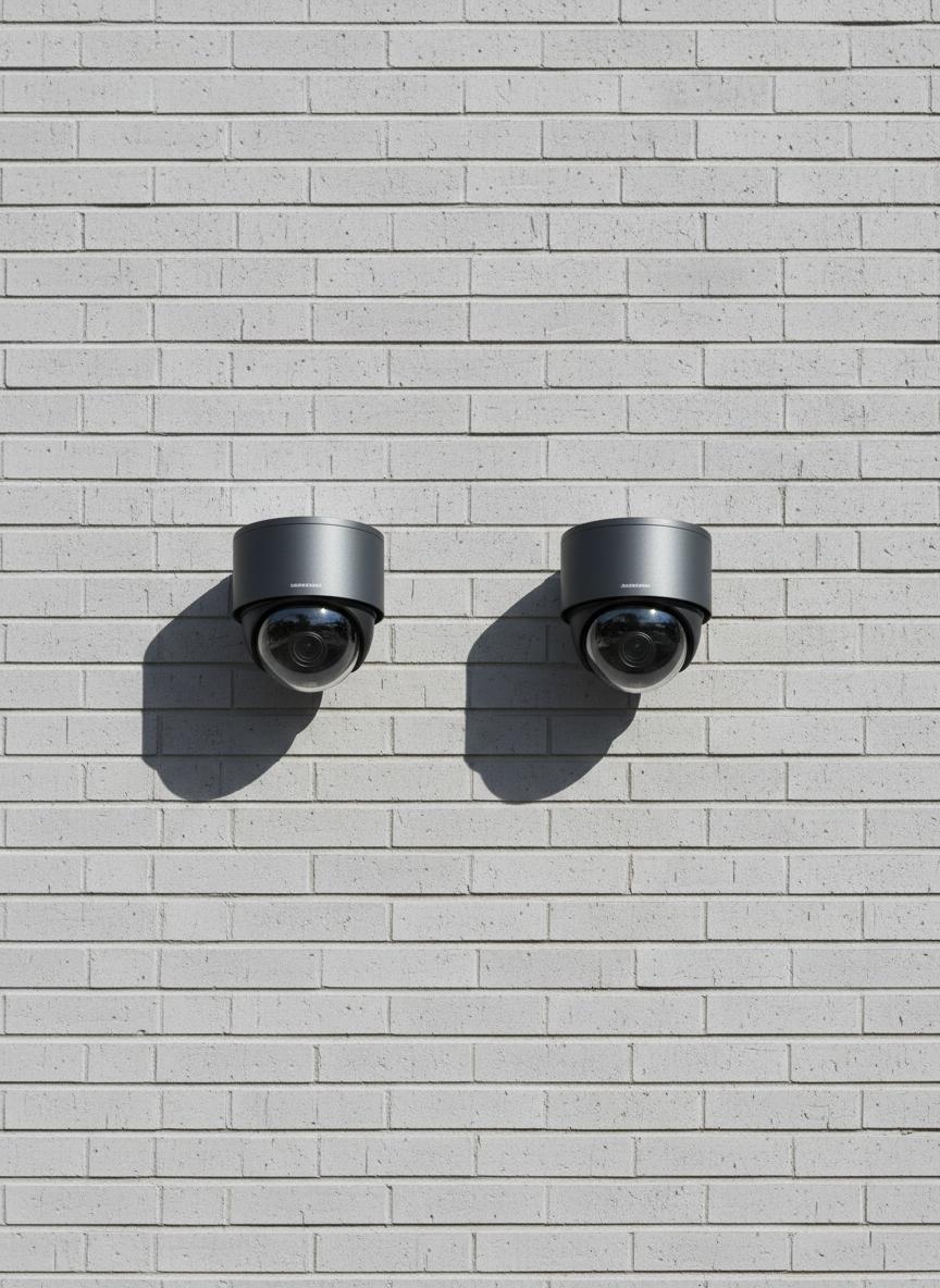 Câmeras de segurança 4K com monitoramento remoto instaladas pela LF Telecom em condomínio na Zona Leste de São Paulo